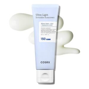 cosrx ultra light invisible sunscreen spf50 pa++++ 50ml